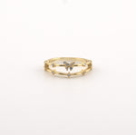 Flutter Aura Ring 18K gold plated 925 Sterling Silver