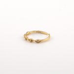 Sunseed Aura Ring 18K gold plated 925 Sterling Silver