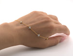 Blossom Aura Bracelet 18K gold plated 925 Sterling Silver