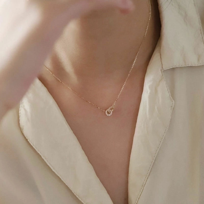 Sol Aura Necklace 18K gold plated 925 Sterling Silver