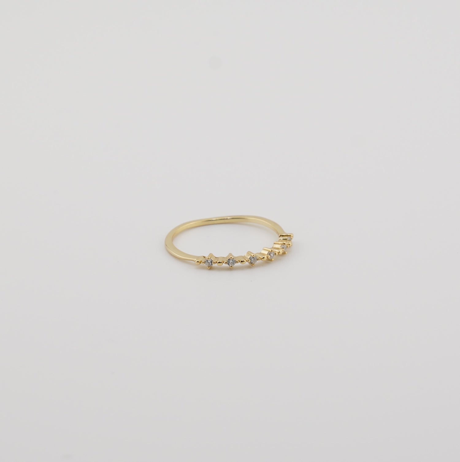 Linea Aura Ring 18K gold plated 925 Sterling Silver