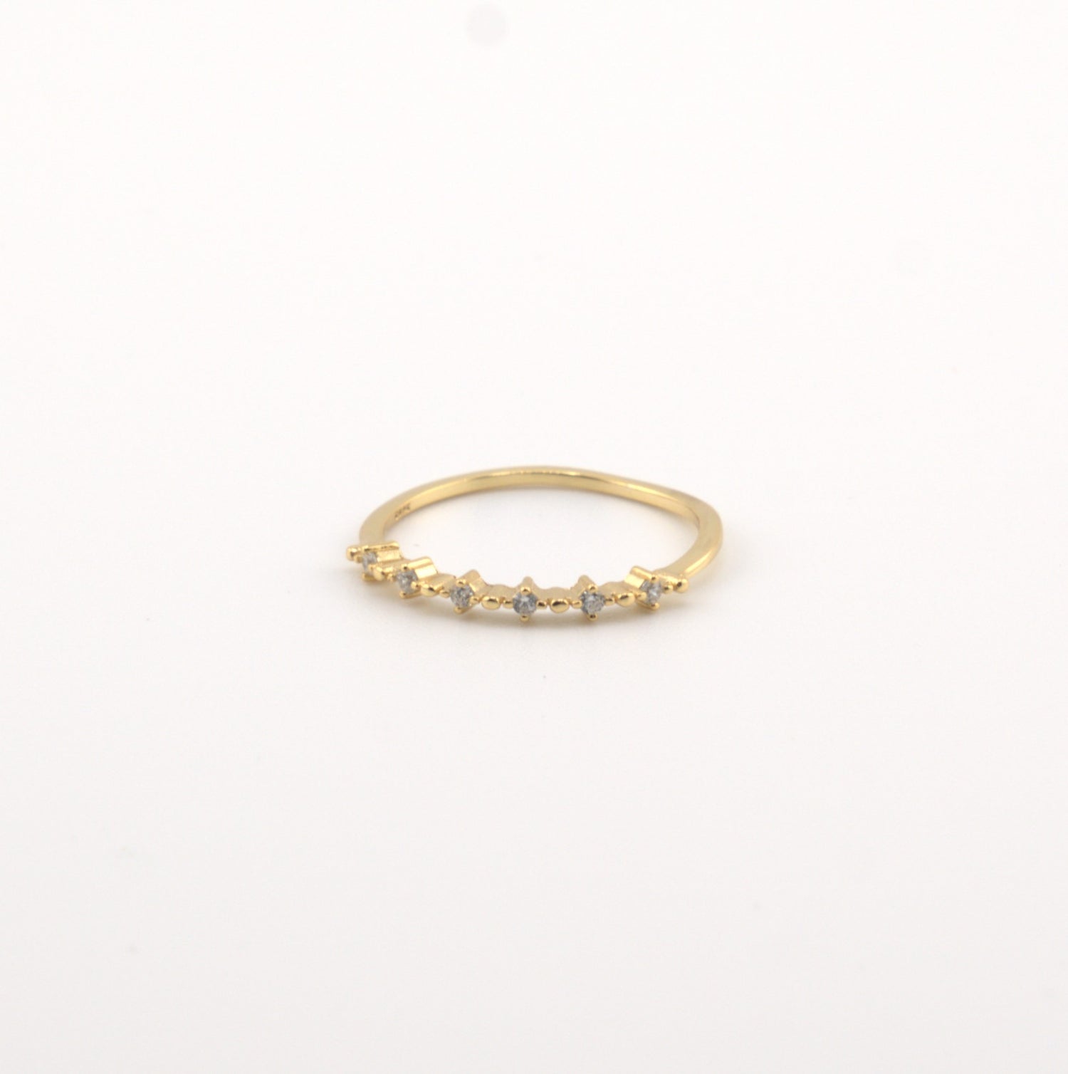 Linea Aura Ring 18K gold plated 925 Sterling Silver