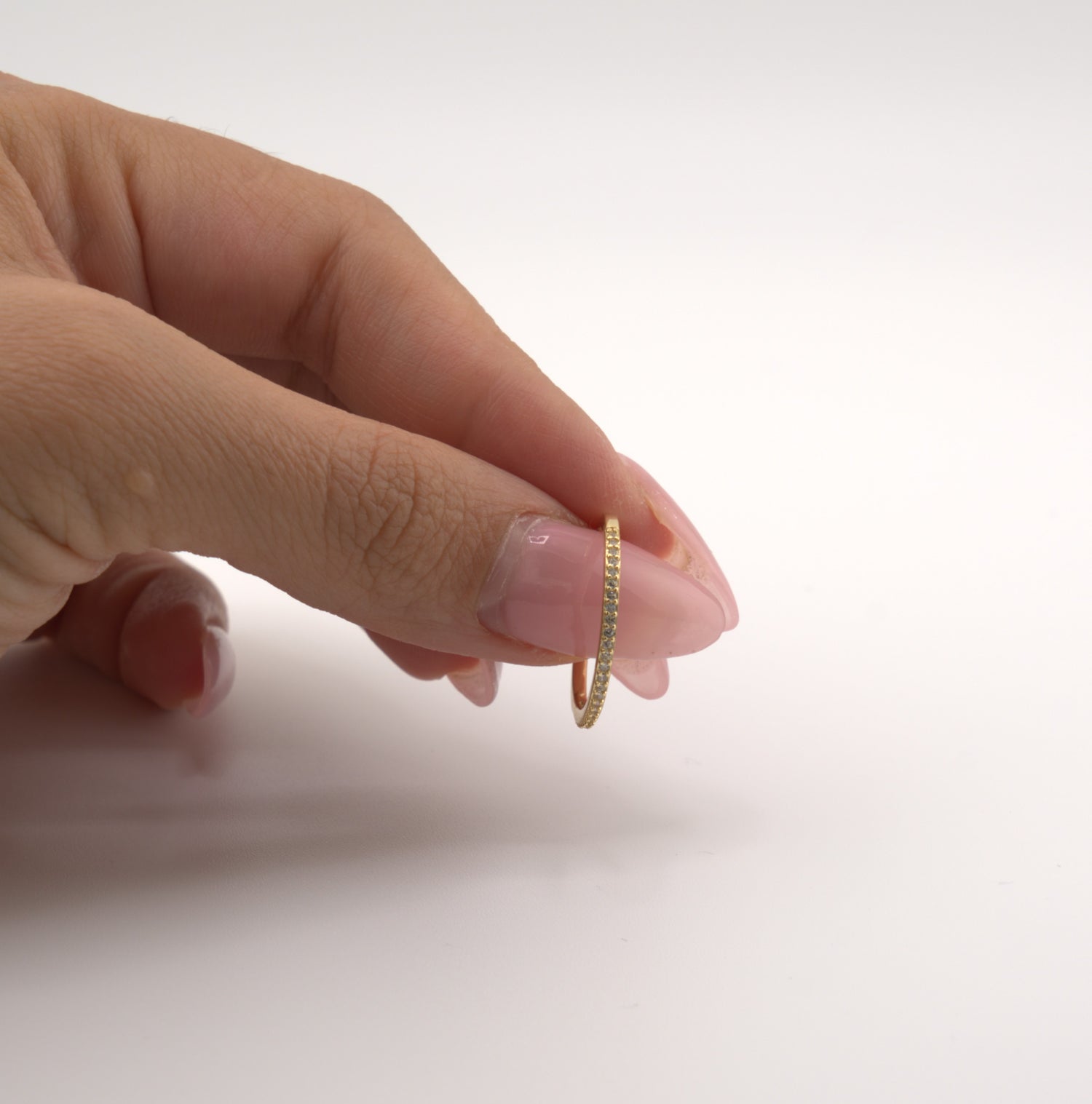 Glowline Aura Ring 18K gold plated 925 Sterling Silver