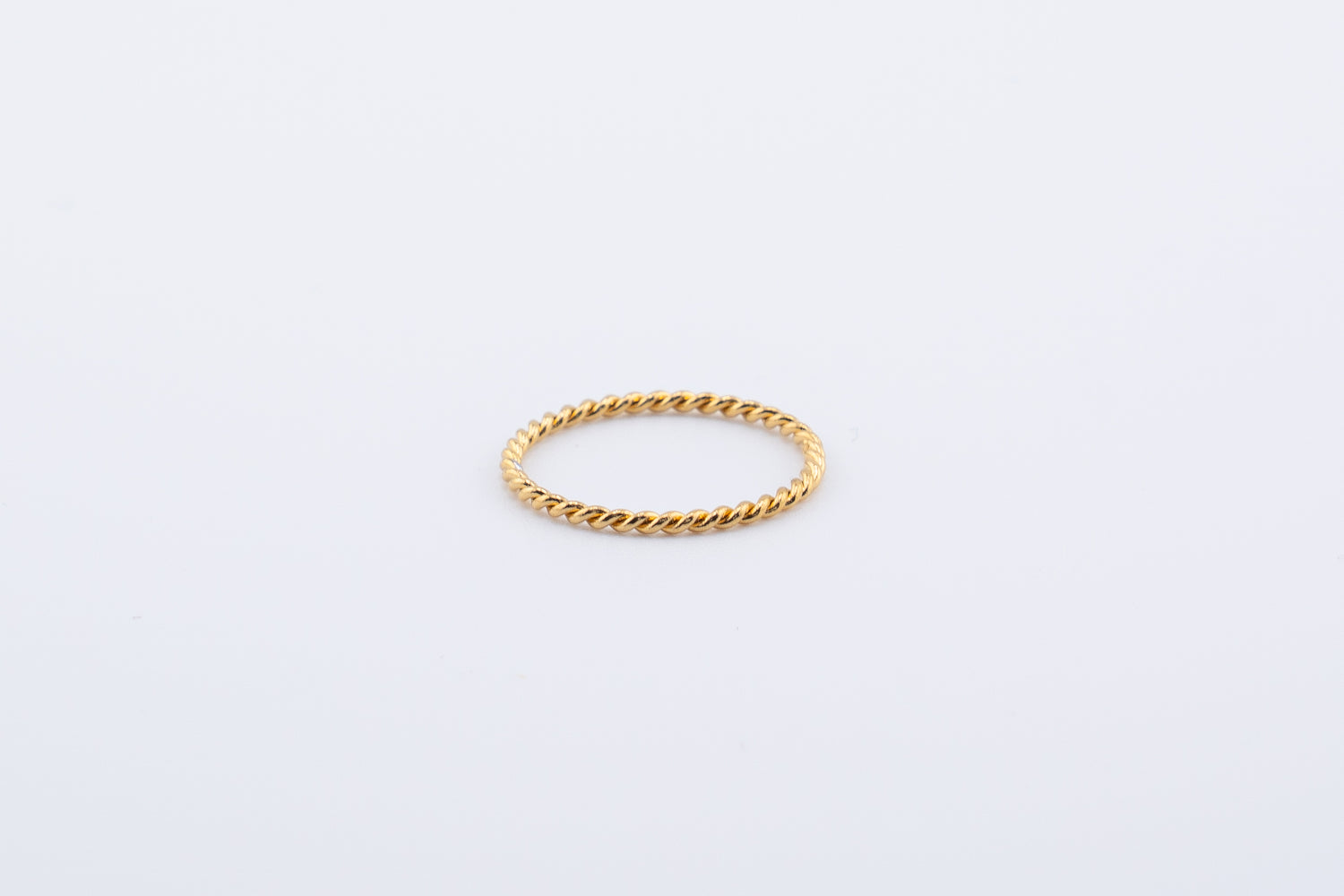Twine Aura Ring 18K gold plated 925 Sterling Silver