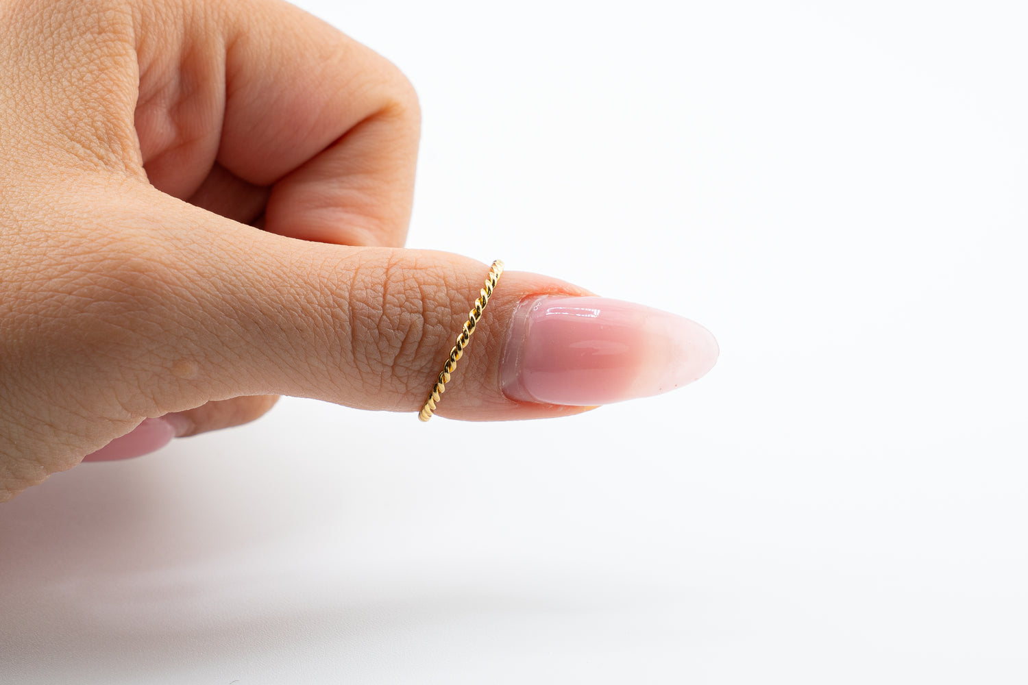 Twine Aura Ring 18K gold plated 925 Sterling Silver