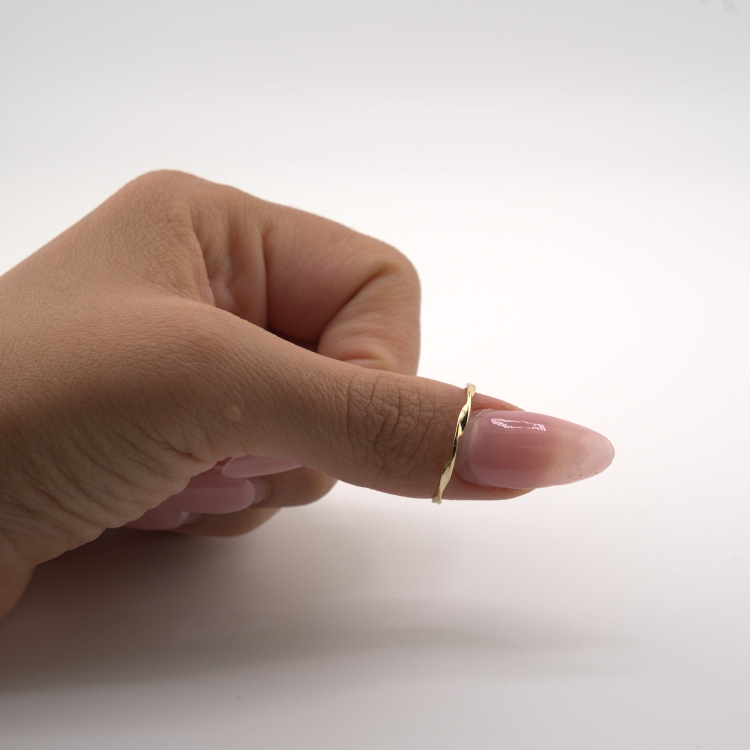 Silk Aura Ring 18K gold plated 925 Sterling Silver