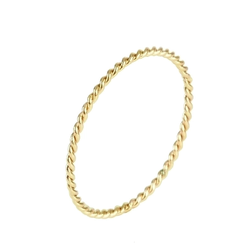 Twine Aura Ring 18K gold plated Sillver
