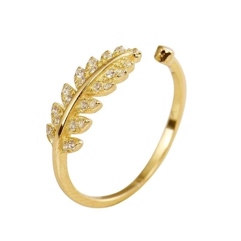 Moonwing Aura Ring 18K gold plated Sillver